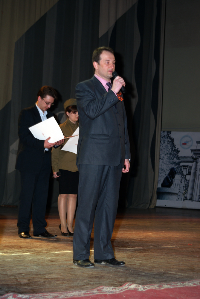 На горно-строительном факультете прошел концерт, посвященный 65-летию Победы