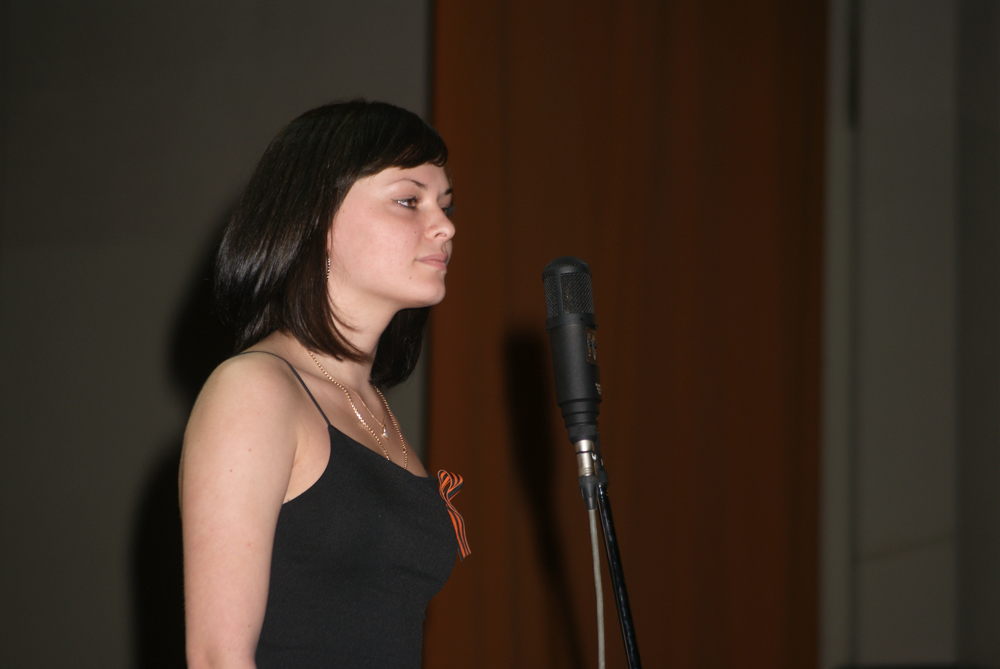 На горно-строительном факультете прошел концерт, посвященный 65-летию Победы