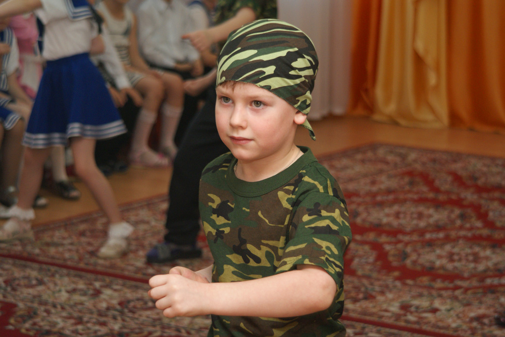 В университетском детском саду отметили День Победы