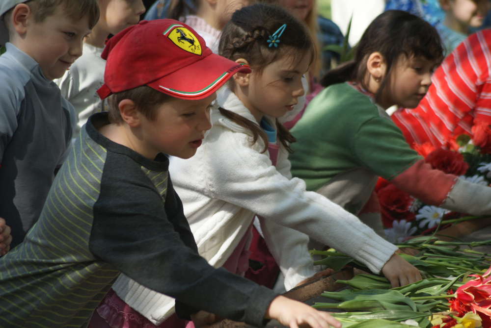 В университетском детском саду отметили День Победы