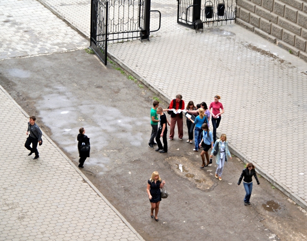 Студенты-флешмобберы ТулГУ на Первом канале 