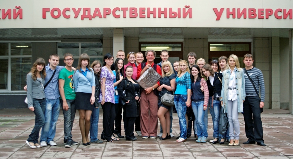 Студенты-флешмобберы ТулГУ на Первом канале 