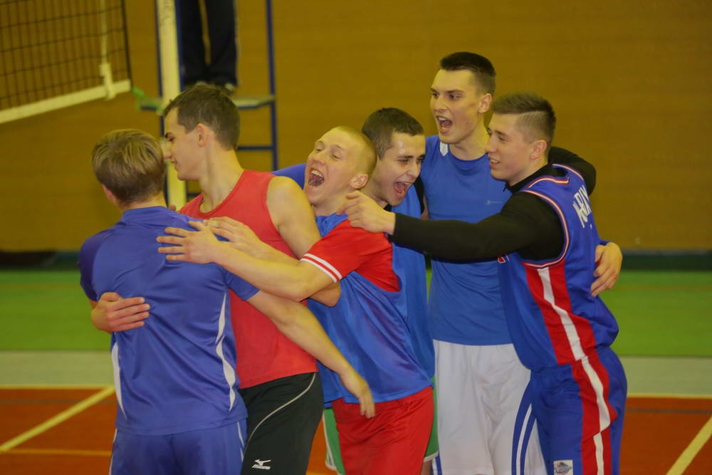 Волейболисты-победители