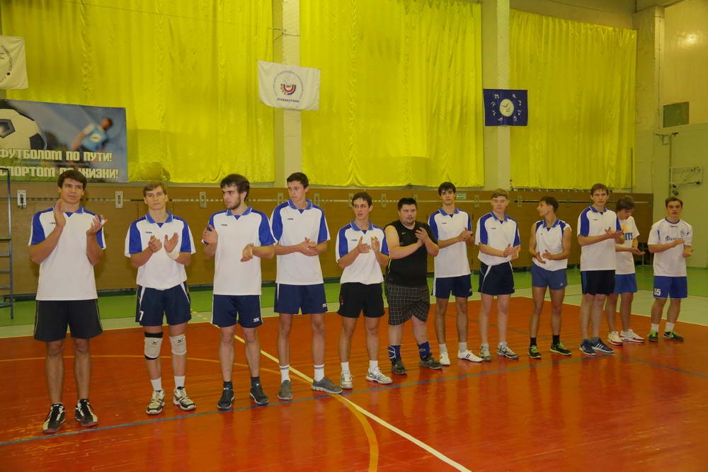 Волейболисты-победители