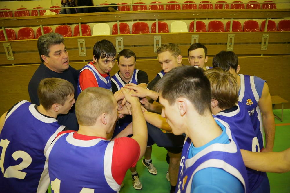 Волейболисты-победители