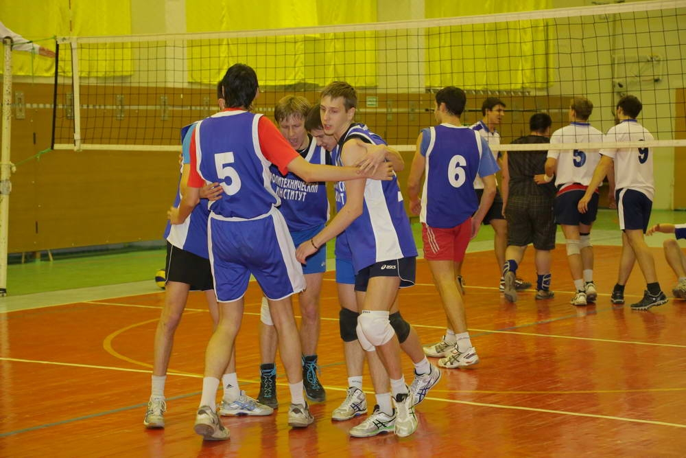 Волейболисты-победители