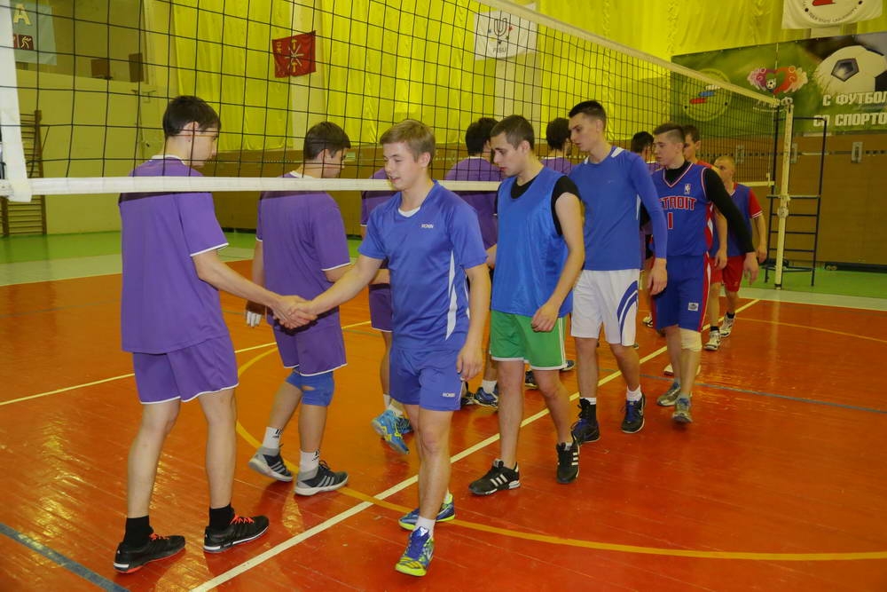 Волейболисты-победители