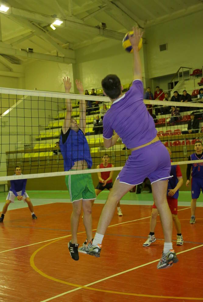 Волейболисты-победители