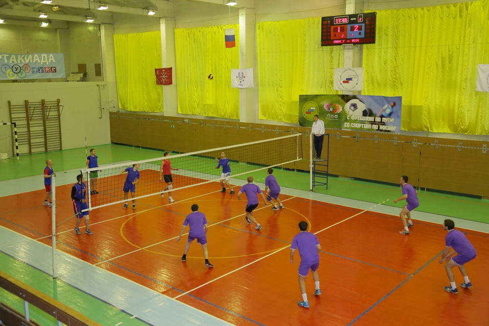 Волейболисты-победители