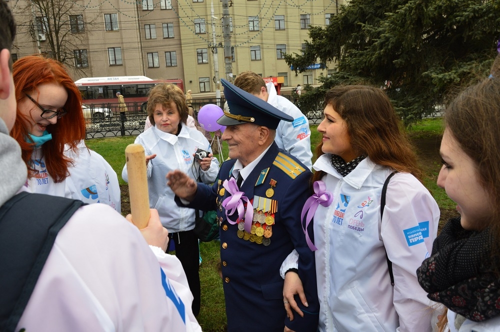Студенты ТулГУ — волонтеры юбилея Победы