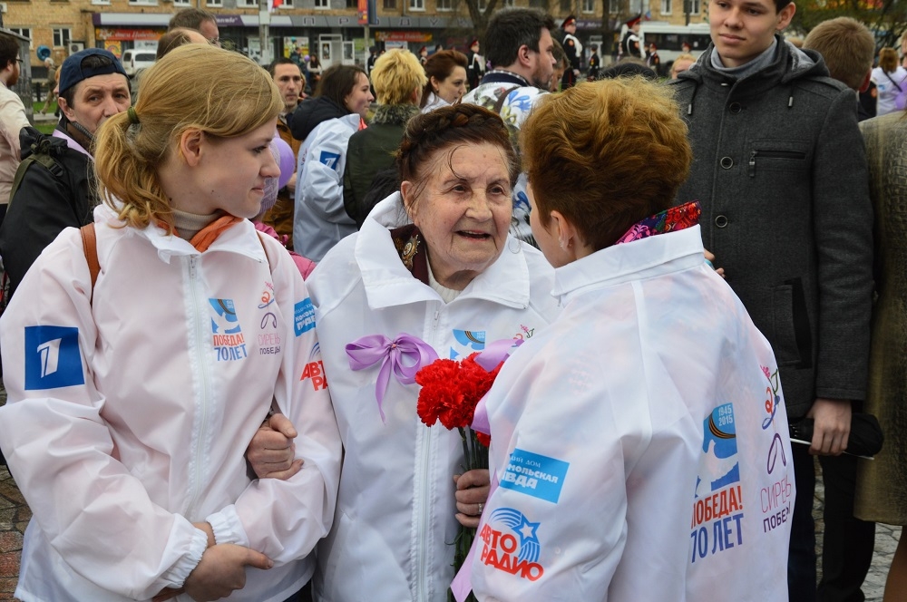 Студенты ТулГУ — волонтеры юбилея Победы