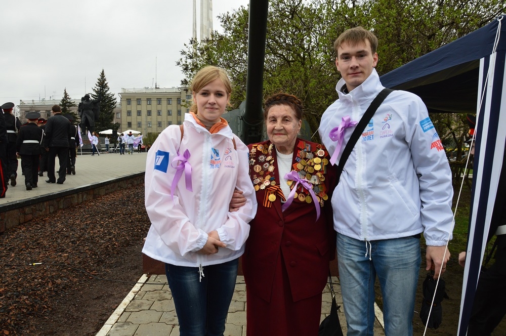 Студенты ТулГУ — волонтеры юбилея Победы