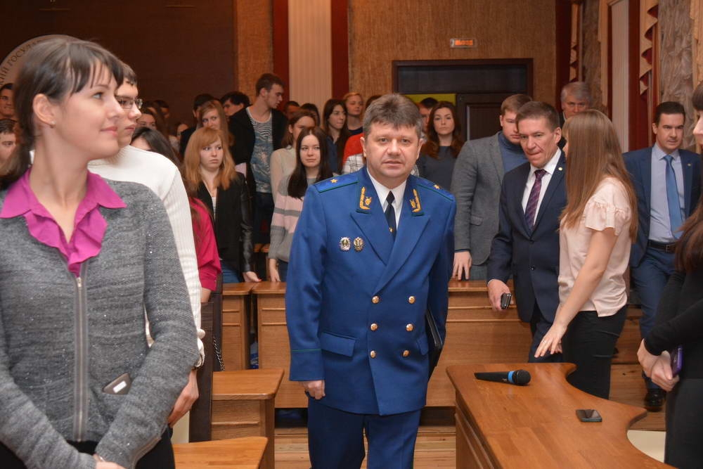 Прокурор Тульской области встретился с будущими коллегами