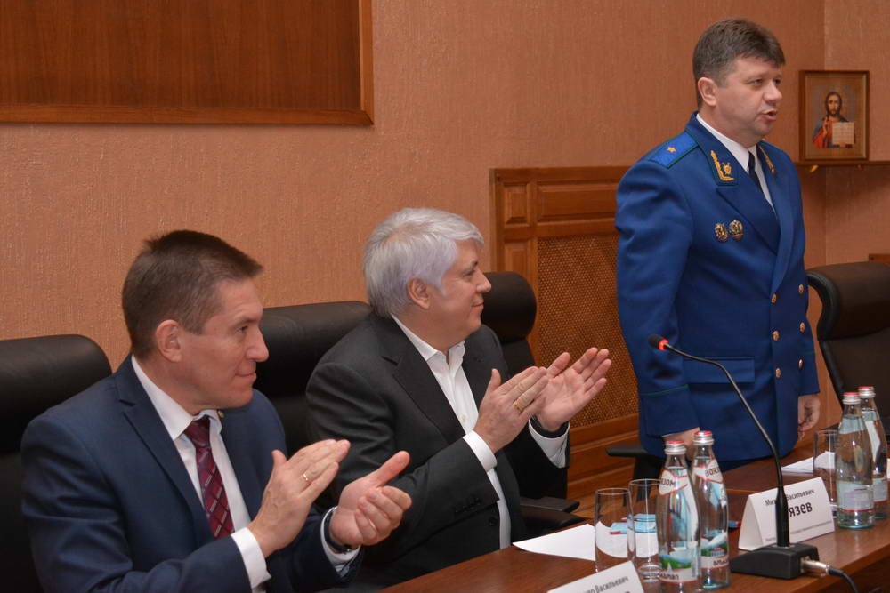 Прокурор Тульской области встретился с будущими коллегами