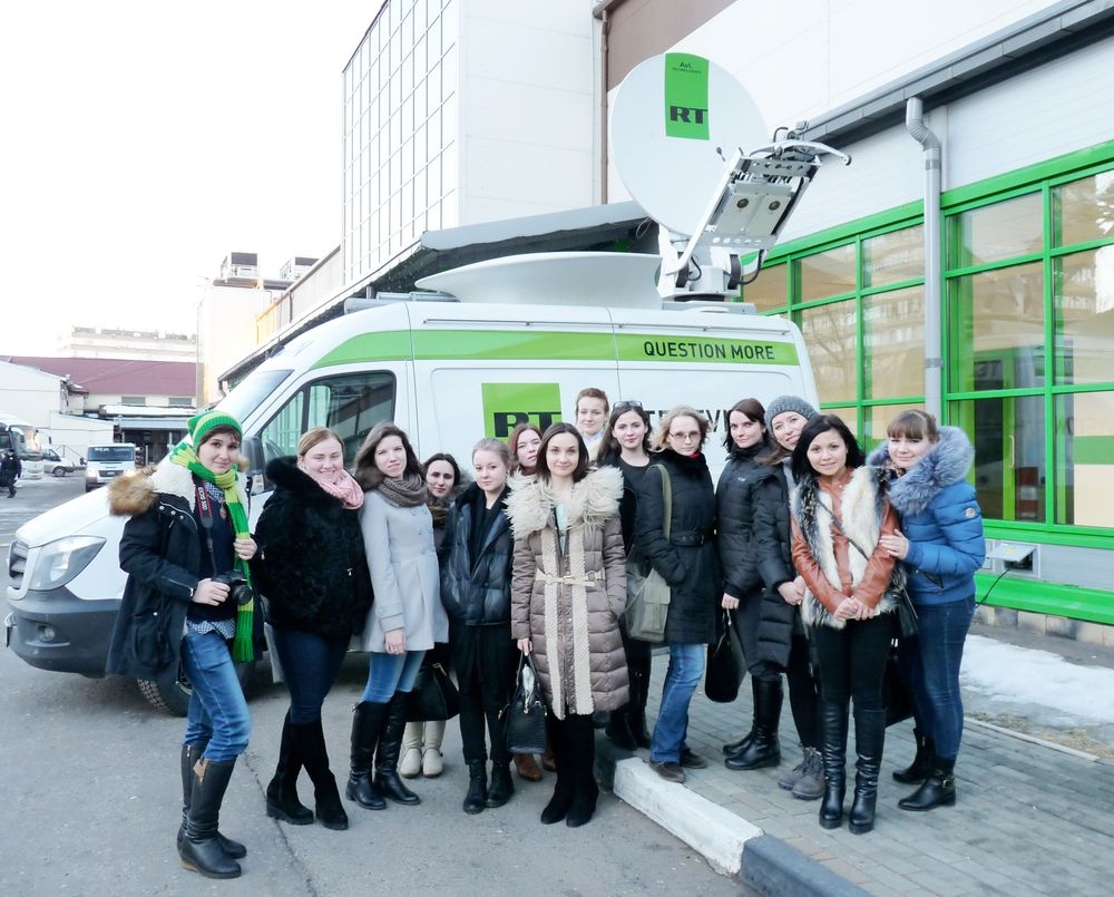 Наши студенты в МИД РФ и телекомпании RT