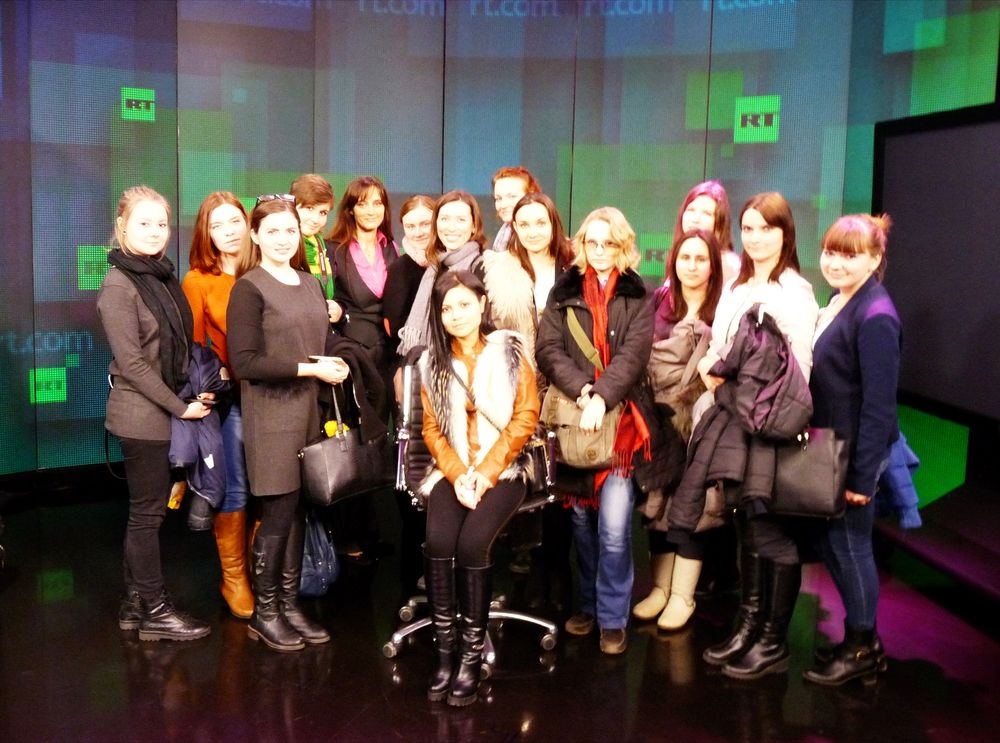 Наши студенты в МИД РФ и телекомпании RT