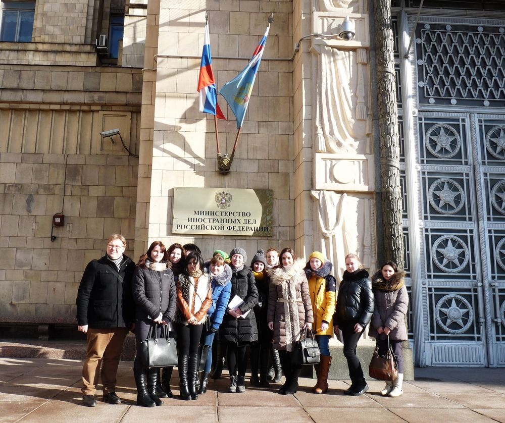Наши студенты в МИД РФ и телекомпании RT