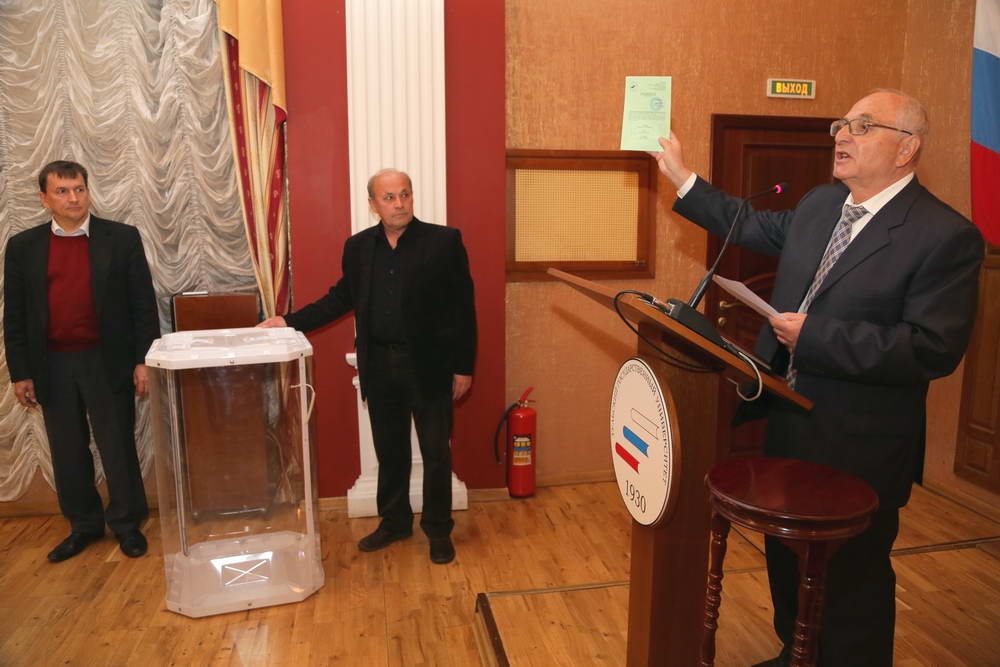 Михаил Грязев избран ректором в третий раз