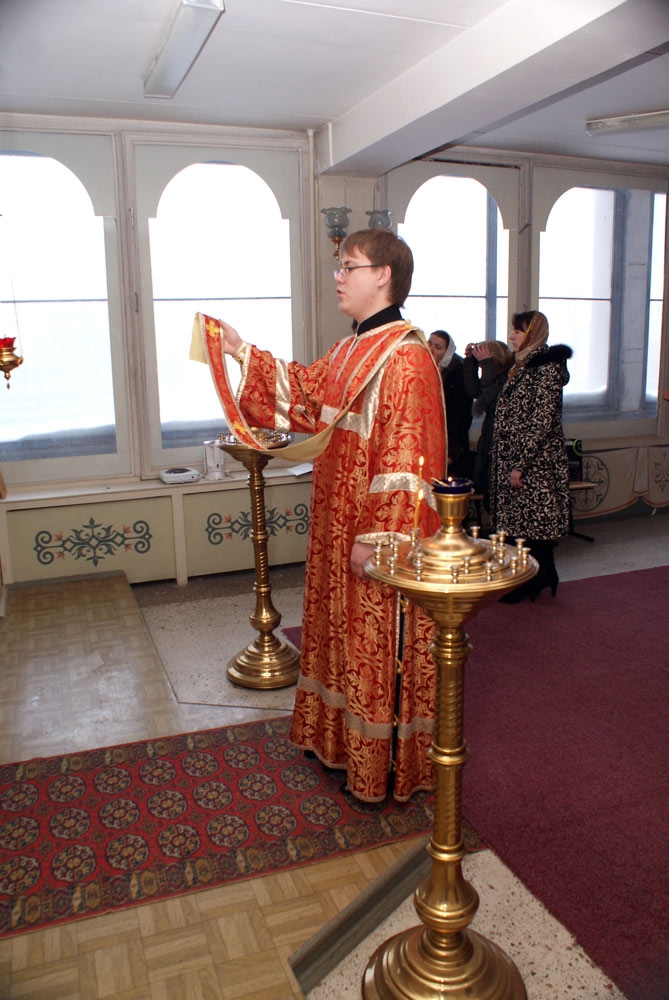 Божественная литургия в честь Святой Татьяны