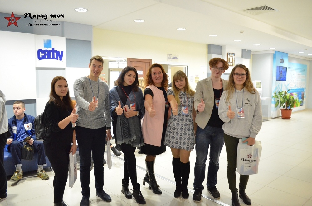 Студенты ТулГУ на «Параде эпох»