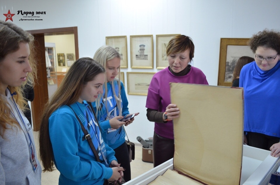 Студенты ТулГУ на «Параде эпох»