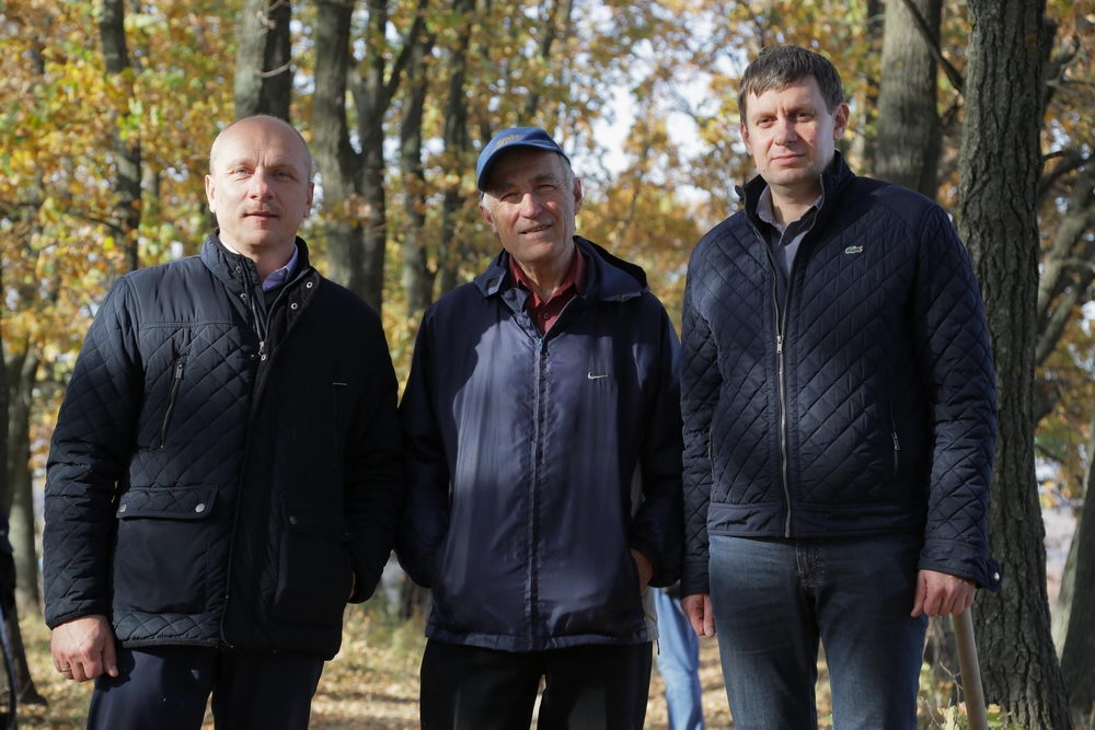 Зелёный щит на страже города