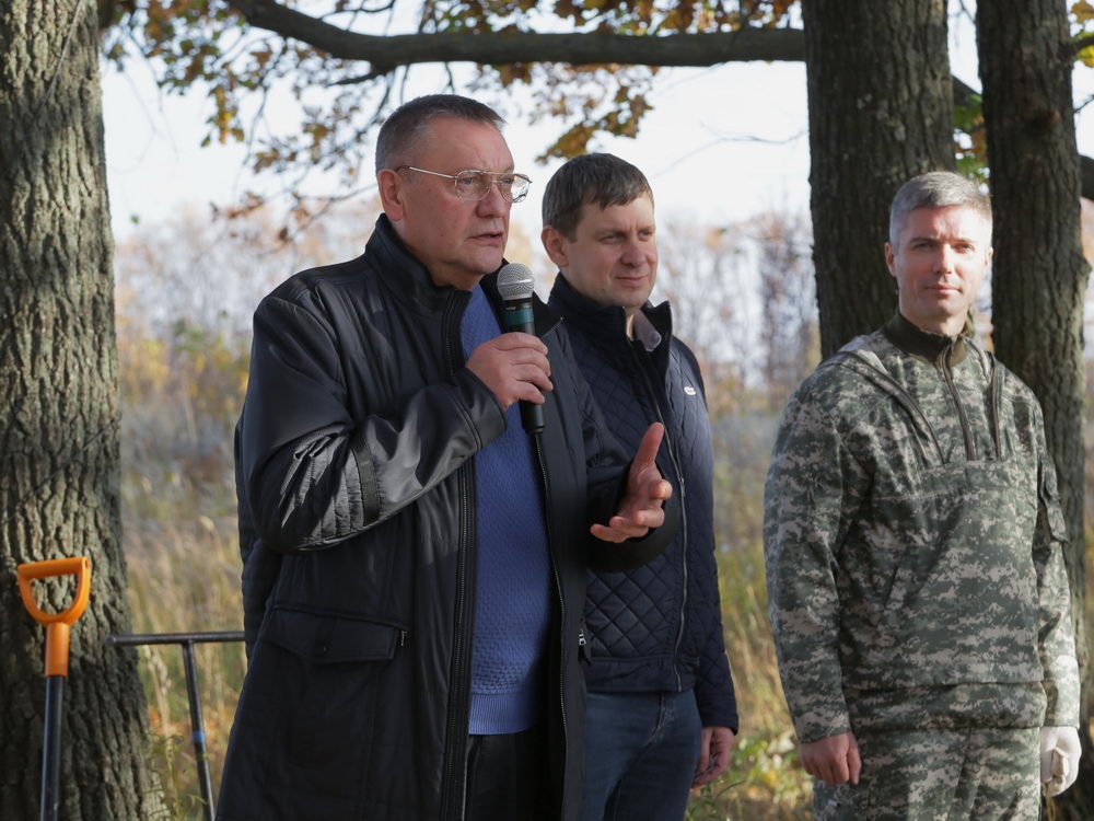 Зелёный щит на страже города