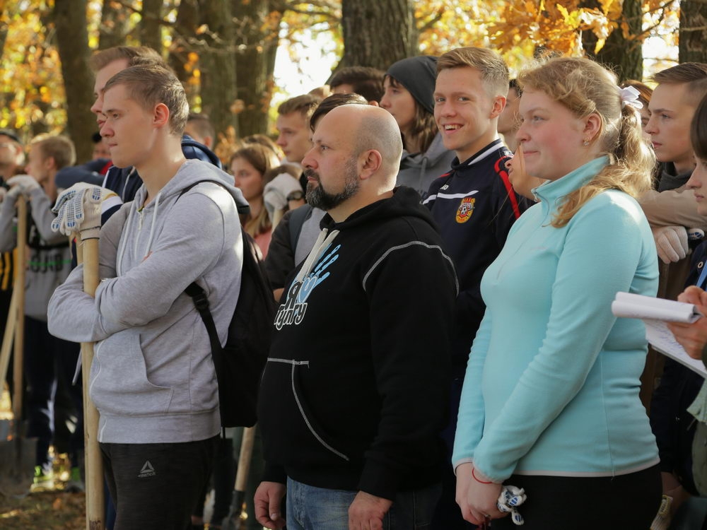 Зелёный щит на страже города