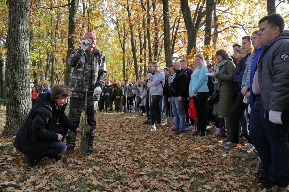 Зелёный щит на страже города