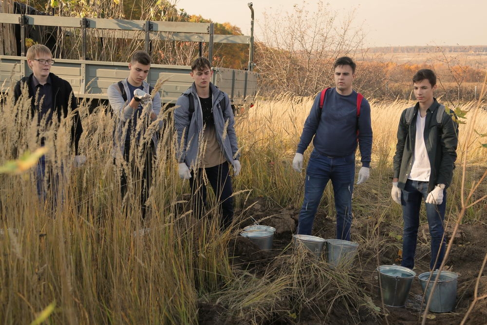 Зелёный щит на страже города