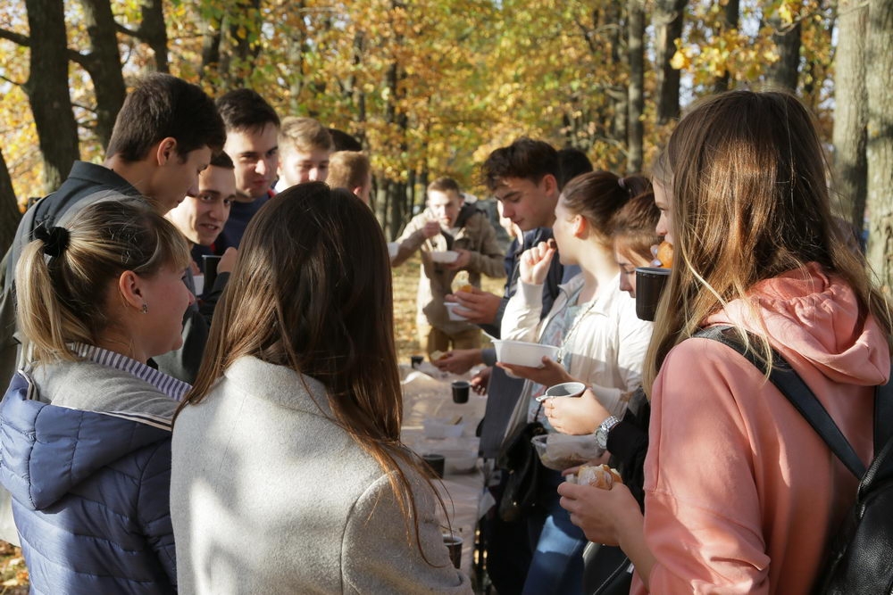 Зелёный щит на страже города
