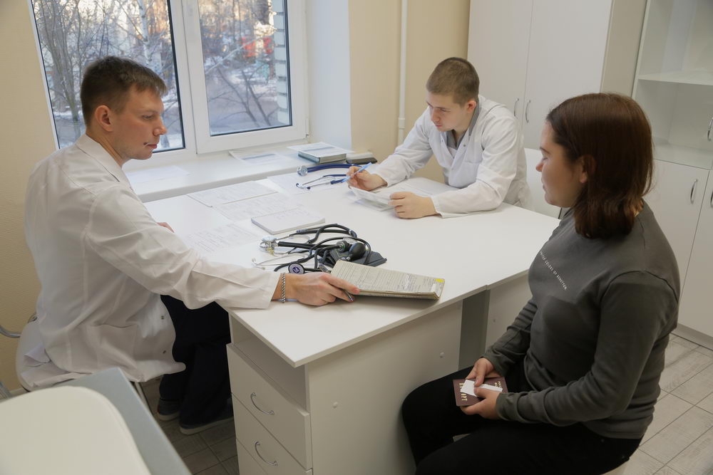 Медосмотр — первый на старт!