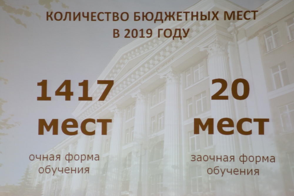 Самое важное: о вузе и о приёме