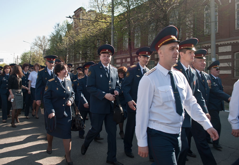 Фоторепортаж. Шествие по проспекту Ленина. День Победы