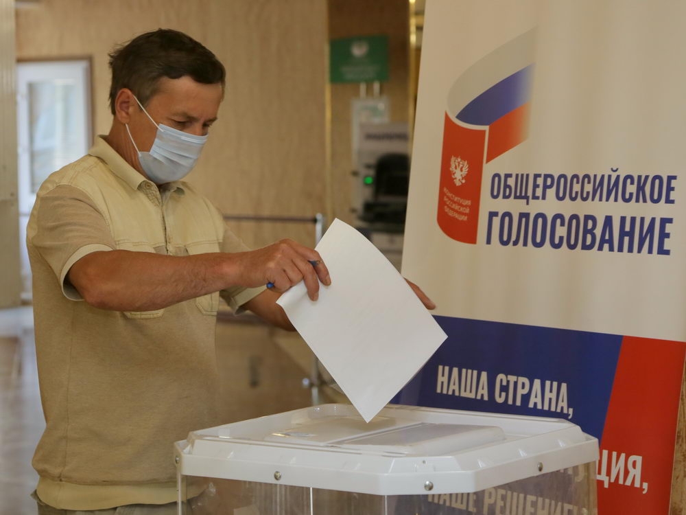 Голосование по поправкам в Конституцию РФ