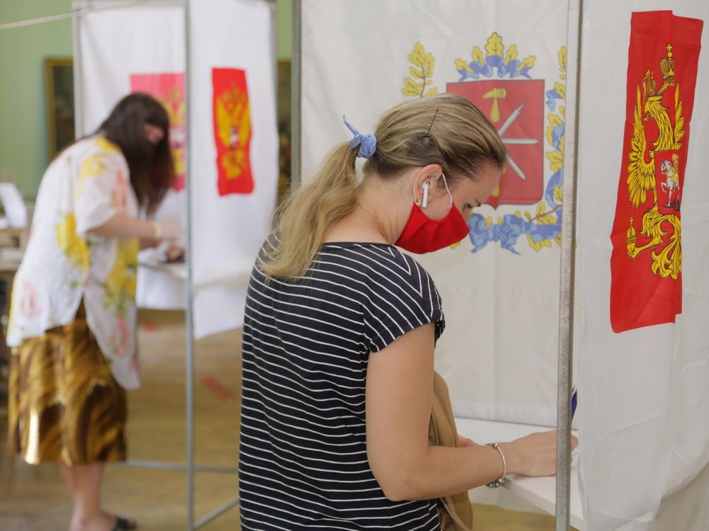 Голосование по поправкам в Конституцию РФ