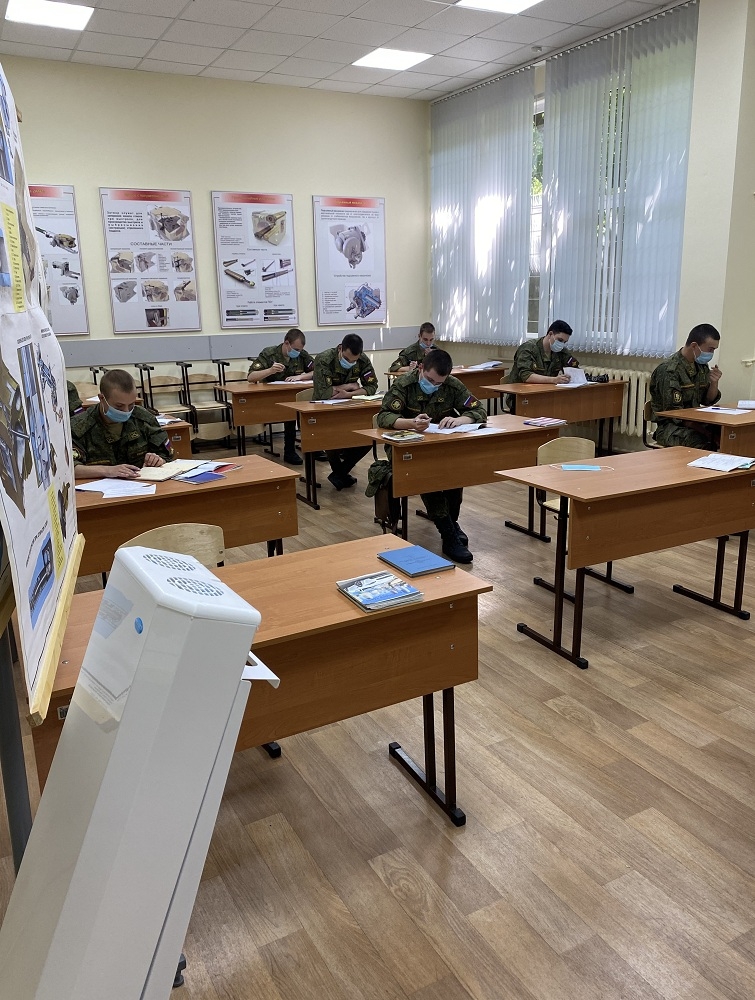 Курсанты военного учебного центра ТулГУ успешно прошли итоговую аттестацию