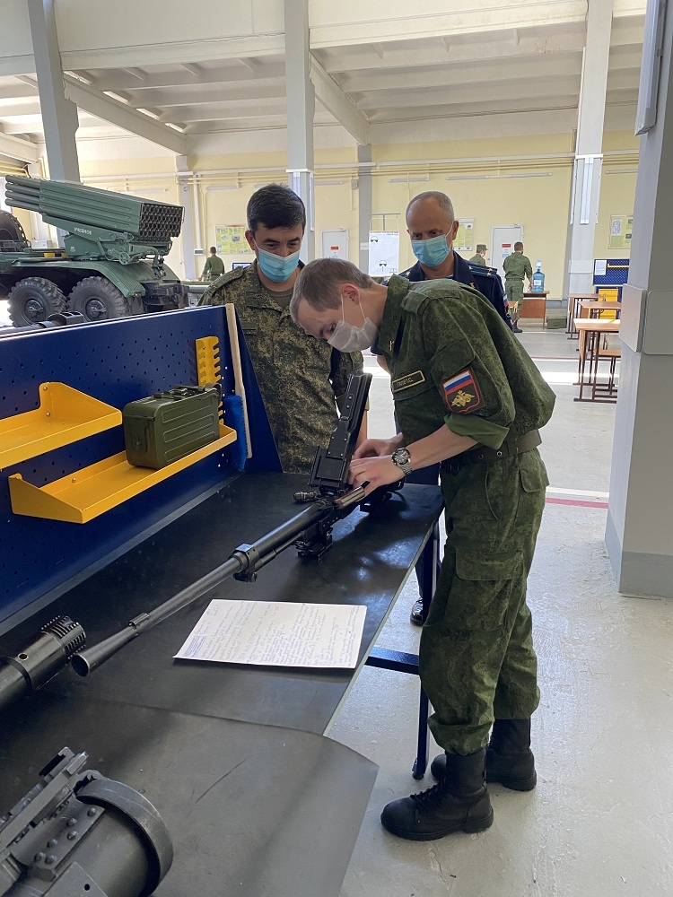 Курсанты военного учебного центра ТулГУ успешно прошли итоговую аттестацию