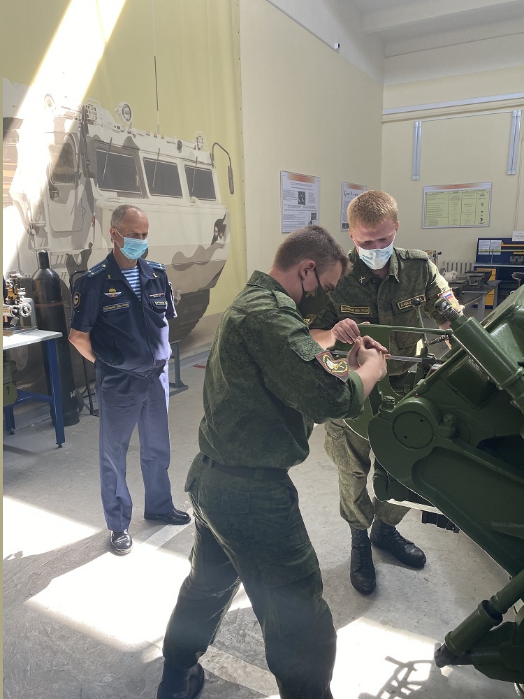 Курсанты военного учебного центра ТулГУ успешно прошли итоговую аттестацию