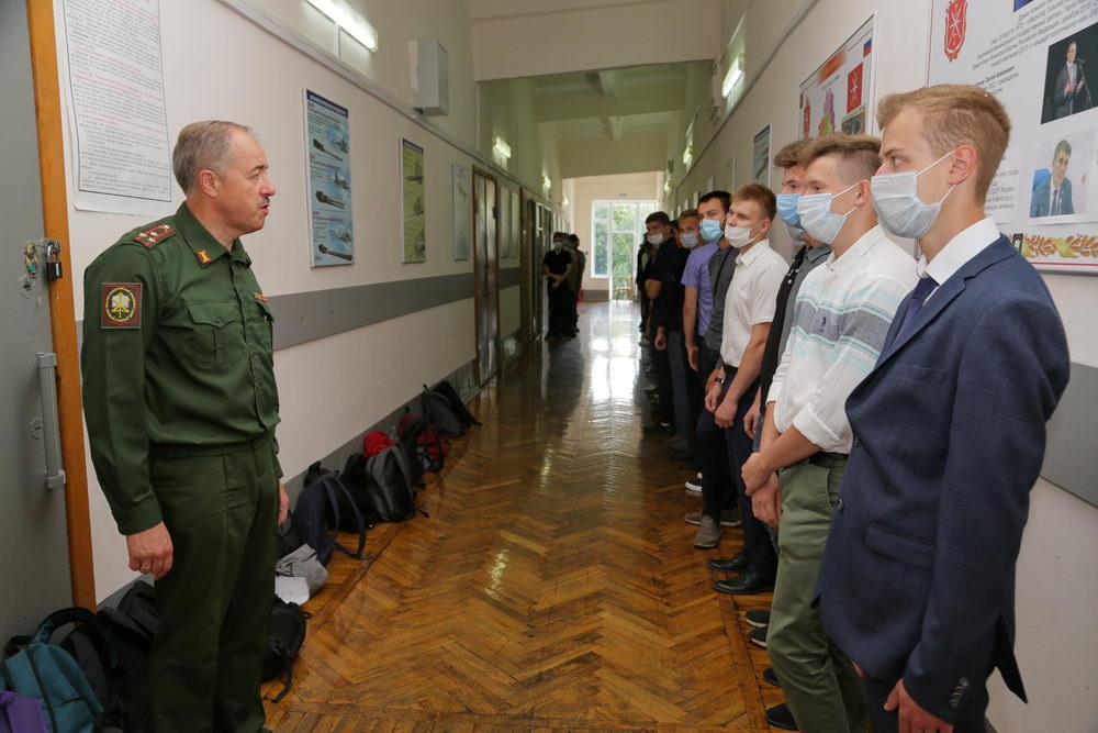 Зачислены на военную подготовку