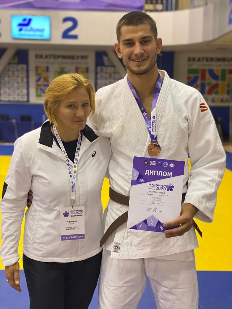 Студент ТулГУ — бронзовый дзюдоист