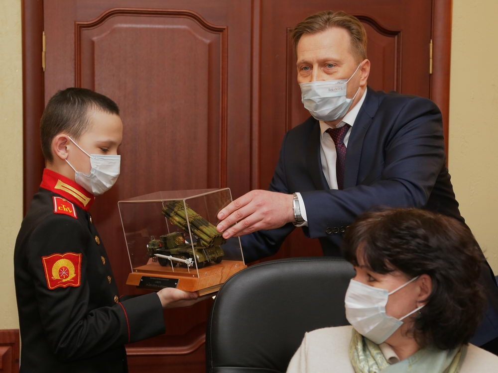 Медали Шипунова и Грязева вручены в ТулГУ