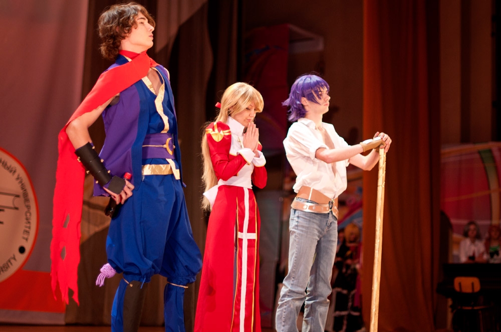 «Снежный танец» в стиле аниме