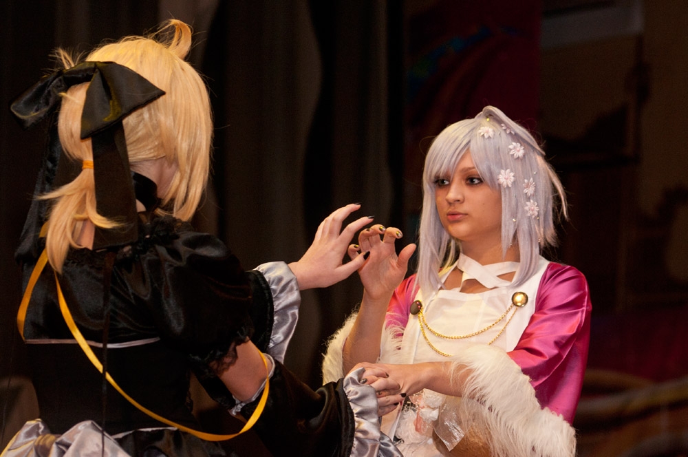 «Снежный танец» в стиле аниме