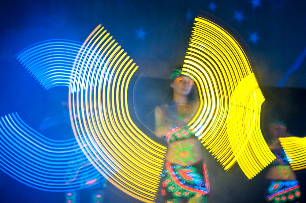 «Снежный танец» в стиле аниме