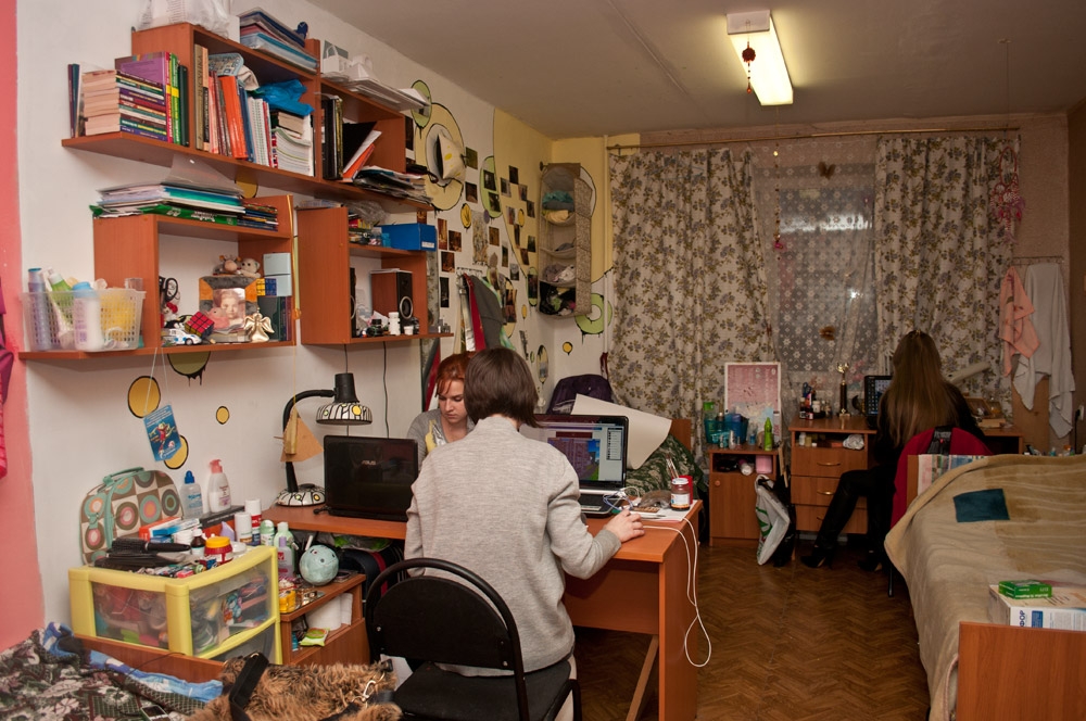 Для них общага — дом родной