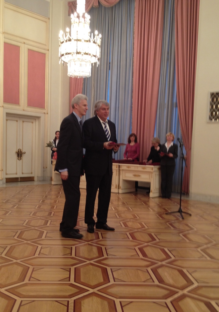 Министр образования и науки вручил премию Правительства РФ ученым ТулГУ