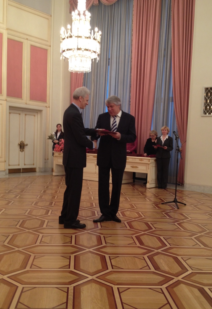 Министр образования и науки вручил премию Правительства РФ ученым ТулГУ