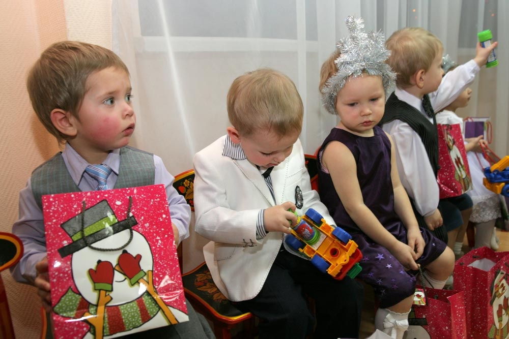 Детский сад на забавы богат