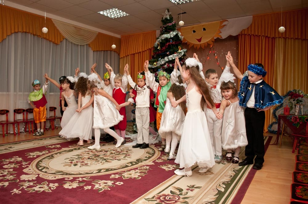 Детский сад на забавы богат